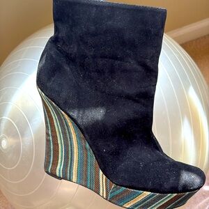 FRH SHOES  Stylish striped Wedge!